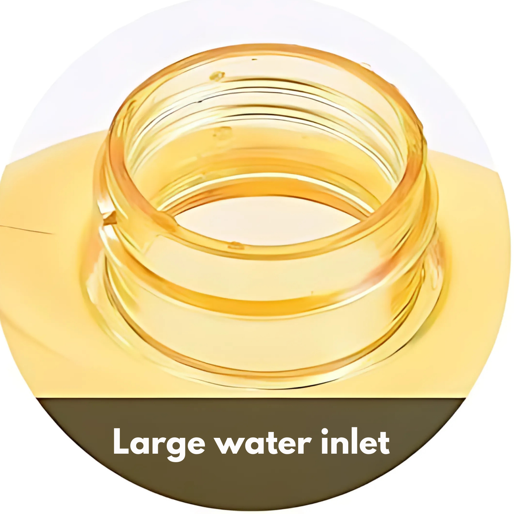 Round Straw Water Bottle with Adjustable Shoulder Strap – 500ml - Pack of 1