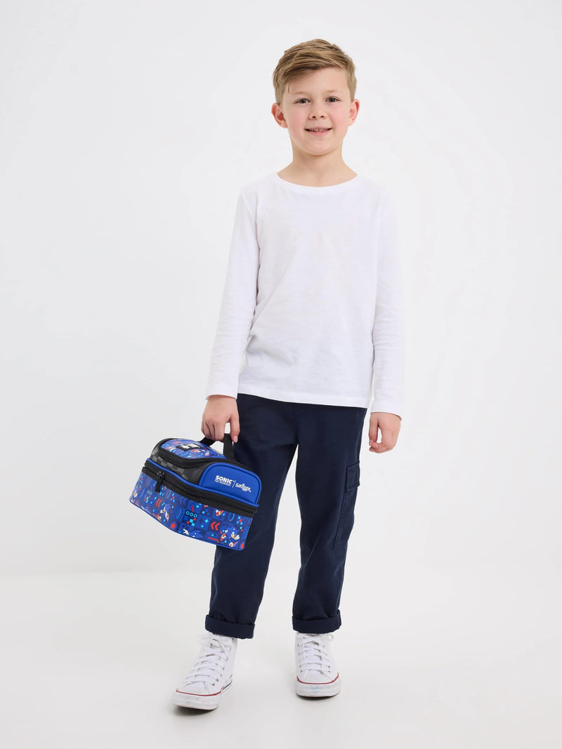 Smiggle Stylish Kids Lunch Box Bag | Double Layer, Insulated & Leakproof Tiffin for Boys & Girls | Cartoon Printed Lunch Carrier (Spiderman, Barbie, Hello Kitty, Marvel, Minecraft, Unicorn)