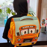 School Bus Design Backpack for Kids