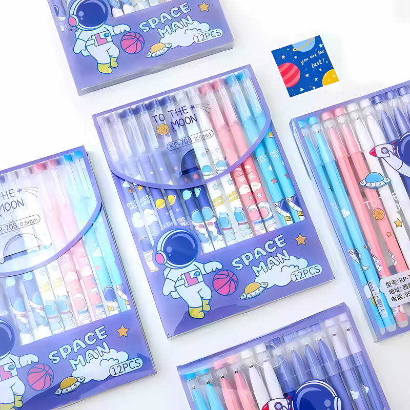 Erasable Gel Pens with Magic Eraser for Kids