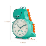 Cute Dinosaur Shaped Alarm Clock light with Portable Stand