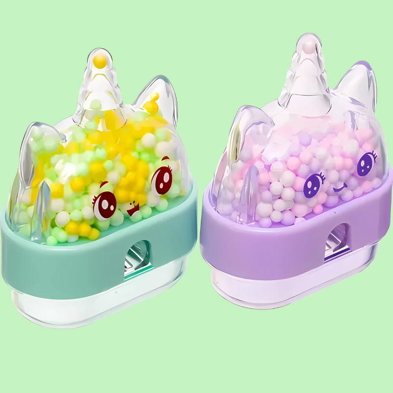 Unicorn-Themed Manual Pencil Sharpeners for Kids – Pack of 4