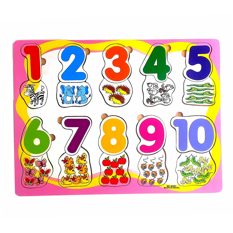 Wooden Learning Puzzle Boards For Kids