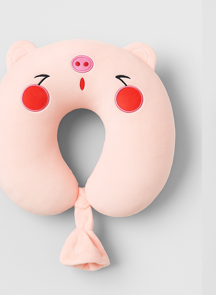 Cute & Comfy Cartoon Neck Pillows for Travel | U-Shaped Pillow Collection