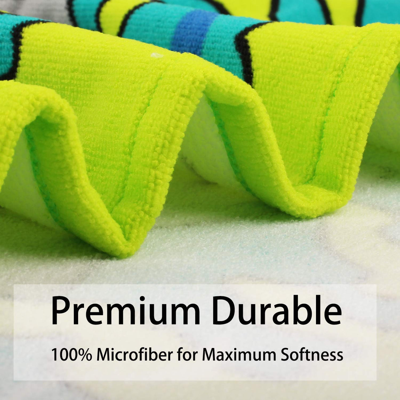 Kids' Hooded Bath & Beach Towel – Soft & Absorbent | Multi-Character