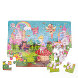 Fun Learning Unicorn Jigsaw Puzzle for Kids - 4 in 1