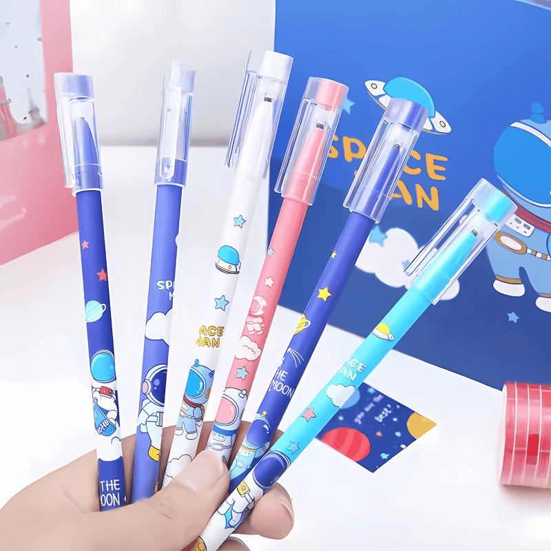 Erasable Gel Pens with Magic Eraser for Kids - Pack Of 1 (12 Pens)
