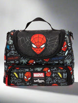 Smiggle Stylish Kids Lunch Box Bag | Double Layer, Insulated & Leakproof Tiffin for Boys & Girls | Cartoon Printed Lunch Carrier (Spiderman, Barbie, Hello Kitty, Marvel, Minecraft, Unicorn)
