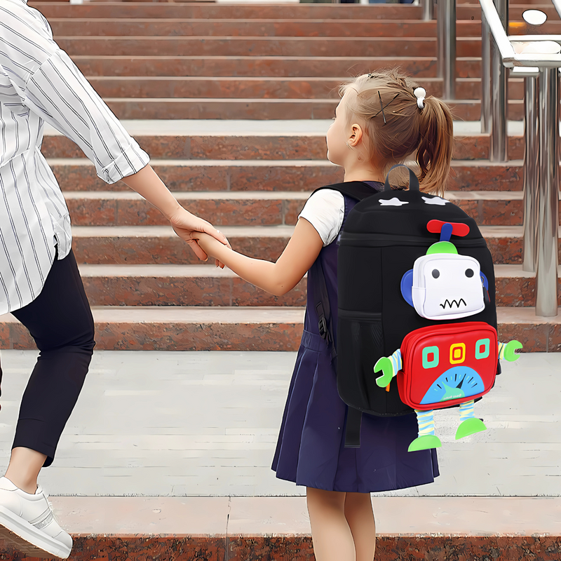 3D Robo Backpacks for Toddlers