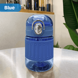 Water Bottle with Silicone Sleeve & Sipper Straw-500ml - Pack of 1