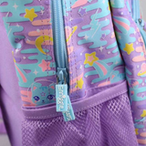 Far Away Backpack | Cat Print - Smiggle 17.8L, 3 Zipped Compartments 🎒