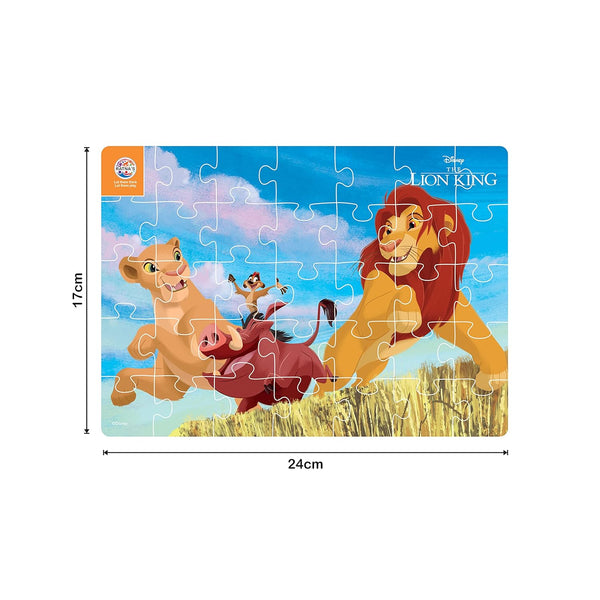 4-in-1 Disney Jigsaw Puzzle (Lion King) for Kids (4 x 35 Pieces)