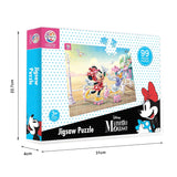 99 Pieces Disney & Marvel Series Jigsaw Puzzle for Kids (Minnie Mouse)