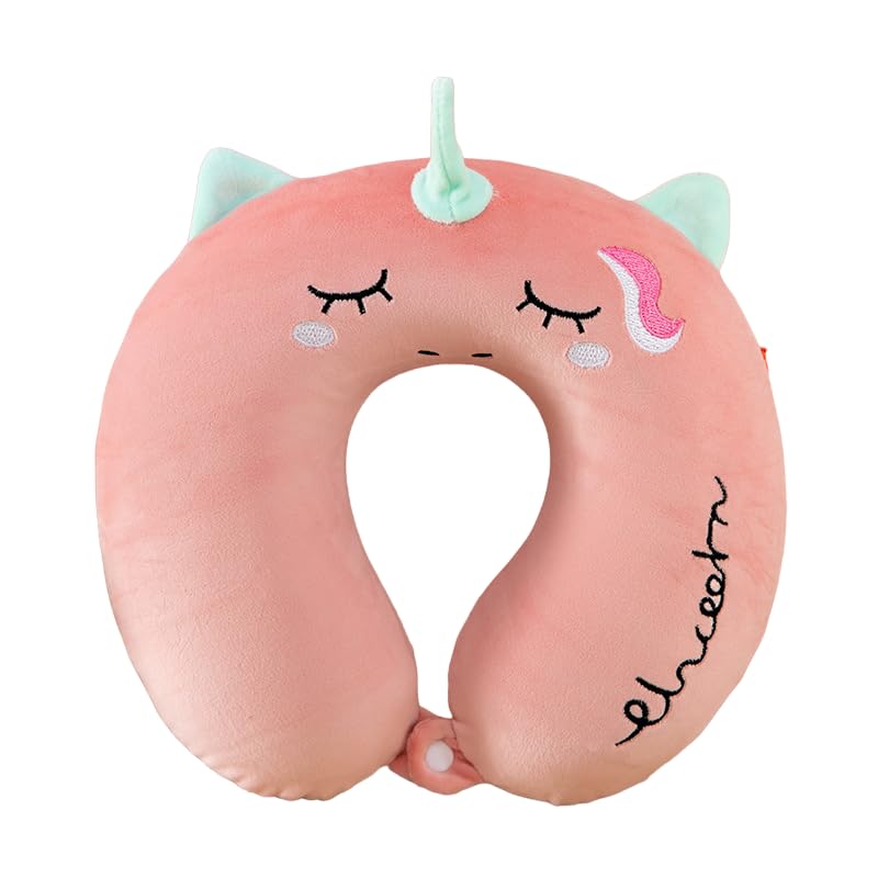 Cute & Comfy Cartoon Neck Pillows for Travel | U-Shaped Pillow Collection