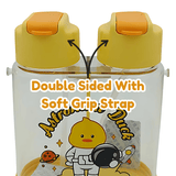 Dual Drink Function Water Bottle – 550ml - Pack of 1