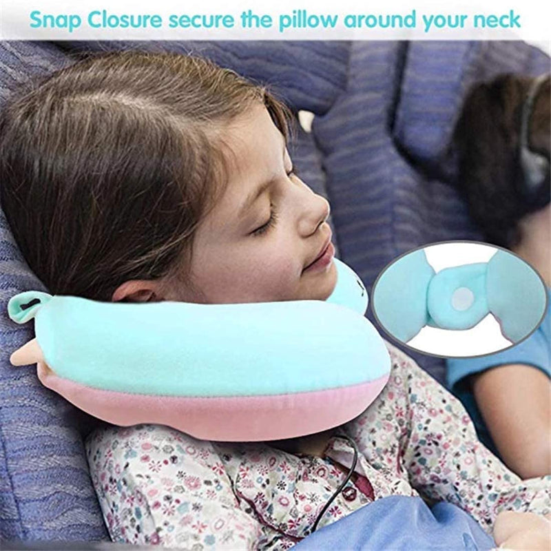 Cute & Comfy Cartoon Neck Pillows for Travel | U-Shaped Pillow Collection