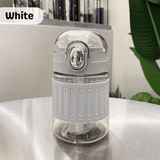 Water Bottle with Silicone Sleeve & Sipper Straw-500ml - Pack of 1