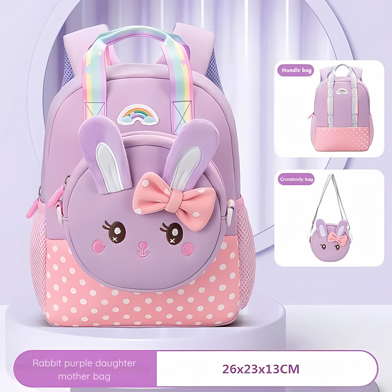 Cute Rabbit Lightweight Backpacks for Kids