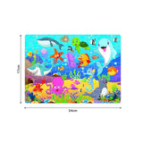 4-in-1 Animal World Jigsaw Puzzle Set - 35 Pieces Each