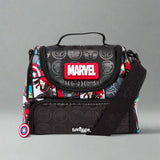 Smiggle Stylish Kids Lunch Box Bag | Double Layer, Insulated & Leakproof Tiffin for Boys & Girls | Cartoon Printed Lunch Carrier (Spiderman, Barbie, Hello Kitty, Marvel, Minecraft, Unicorn)
