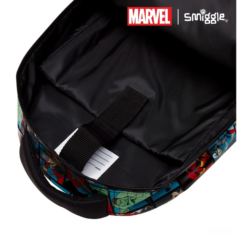 💥 Marvel x Smiggle Classic Backpack - Unleash the Power of You! 17.8L Capacity 🎒