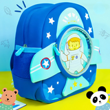 Cute and Compact Space-Themed Mini Backpack for Preschool