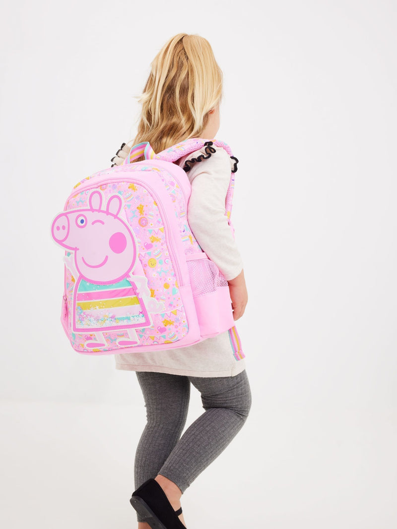 Peppa Pig Junior Character Backpack - Smiggle Classic Limited Edition Pink Collection