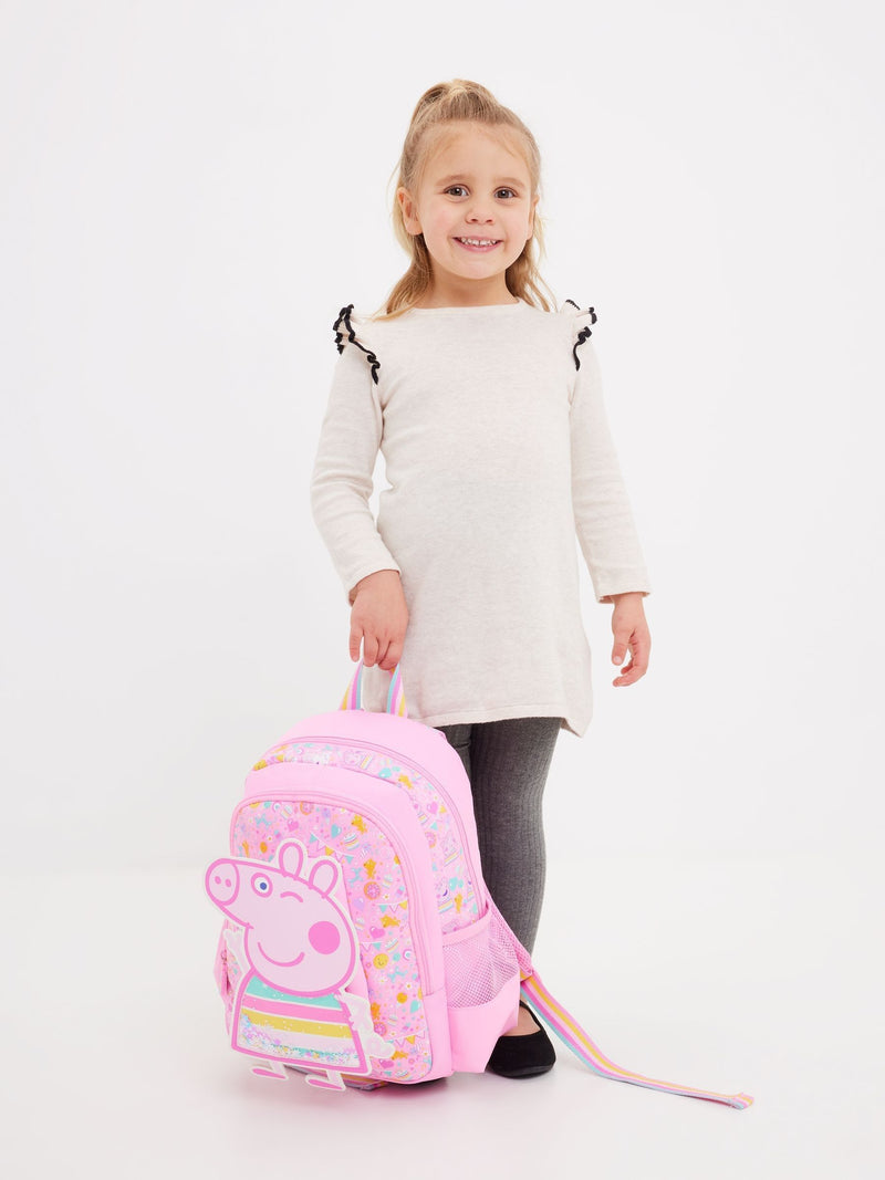 Peppa Pig Junior Character Backpack - Smiggle Classic Limited Edition Pink Collection