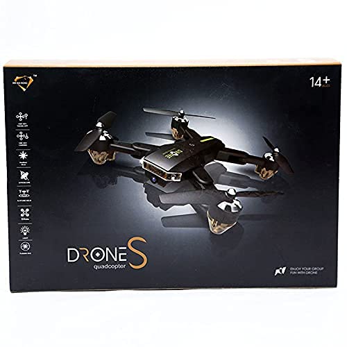 DRONE S Quadcopter with 3D Flips, Headless Mode, One-Key Return & Foldable Design | Remote Control Drone for Ages 14+
