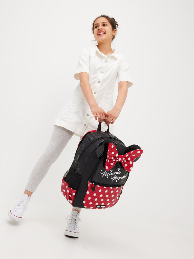 Minnie Mouse Classic Backpack - Smiggle x Disney Limited Edition Disney Collection