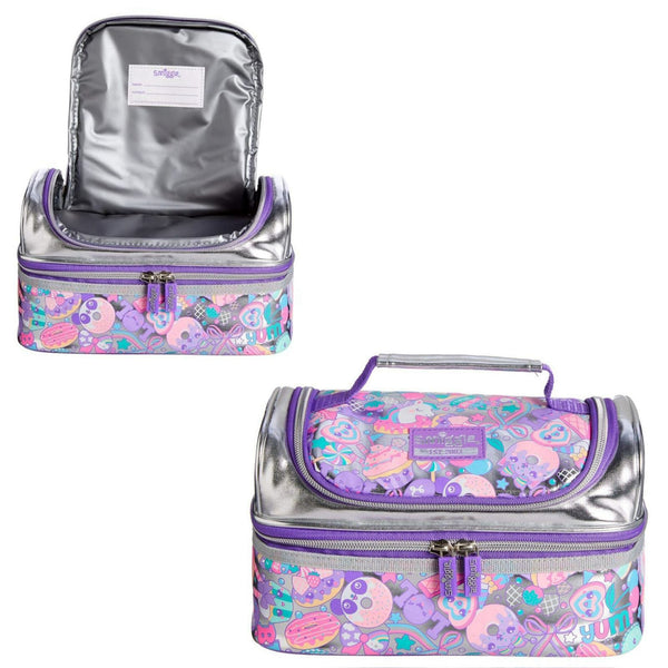 Smiggle Ice Cream Double Decker Lunch Bag – 7" Kids Insulated Lunchbox