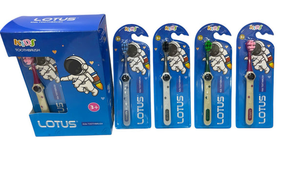 Children’s Toothbrush – Ultra-Soft Bristles for Ages 3 and Up- Pack of 4