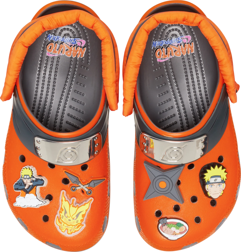 Crocs Kids’ Naruto Edition Clogs with 6 Iconic Jibbitz™ Charms