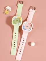 Unisex Kids Dial & Straps Analogue Watch - Green