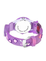 Girls Patterned Dial & Straps Analogue Watch Kuromi Purple