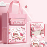 Multi-Purpose Shopping Bag with Handle Strap and Zipper Lock