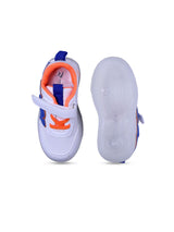 Kids' White LED Sneakers with Velcro Strap