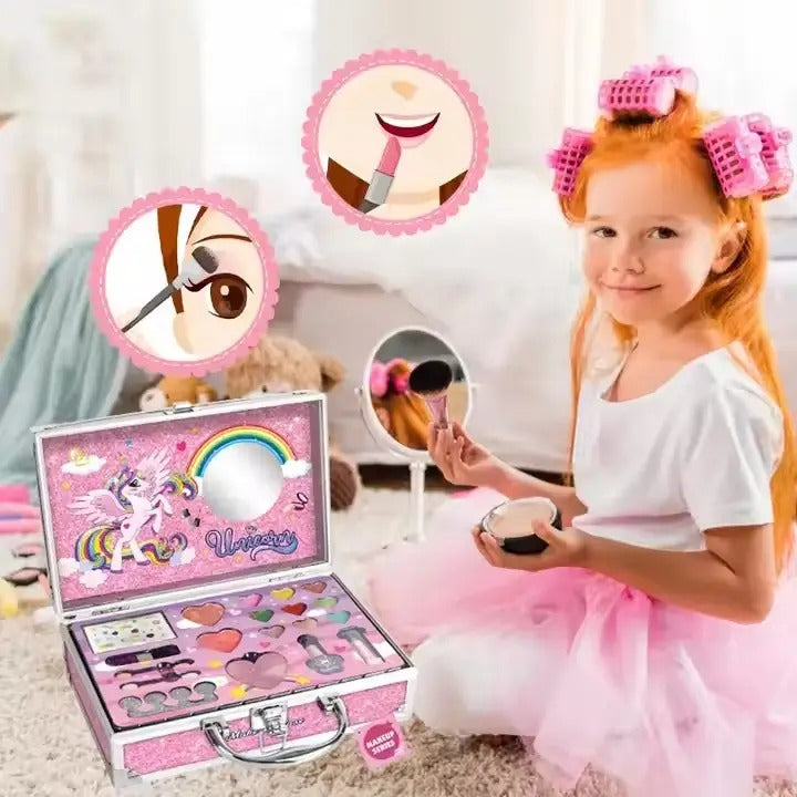 Magical Girl Makeup Trolley Collection | Fantasy Friends Makeup Trolley Set – Unicorn, Mermaid & Kuromi Editions