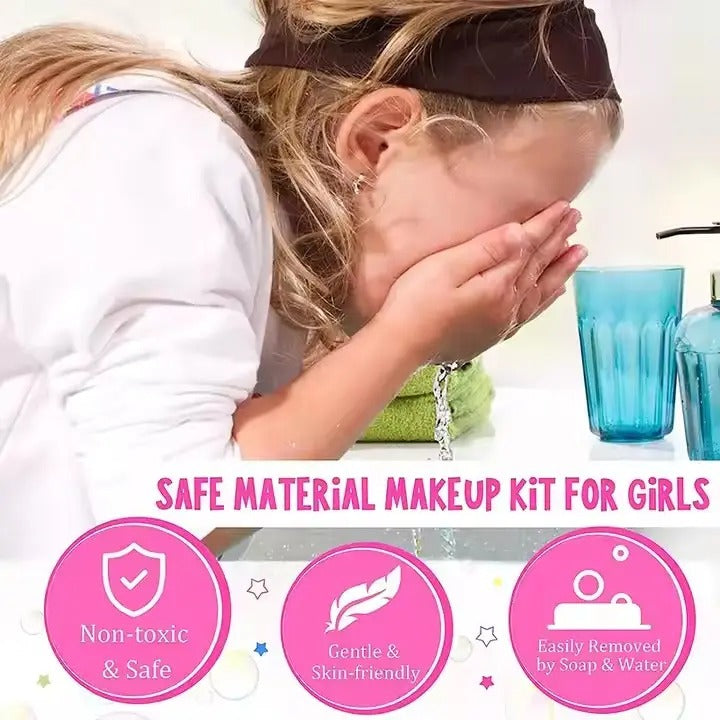 Magical Girl Makeup Trolley Collection | Fantasy Friends Makeup Trolley Set – Unicorn, Mermaid & Kuromi Editions