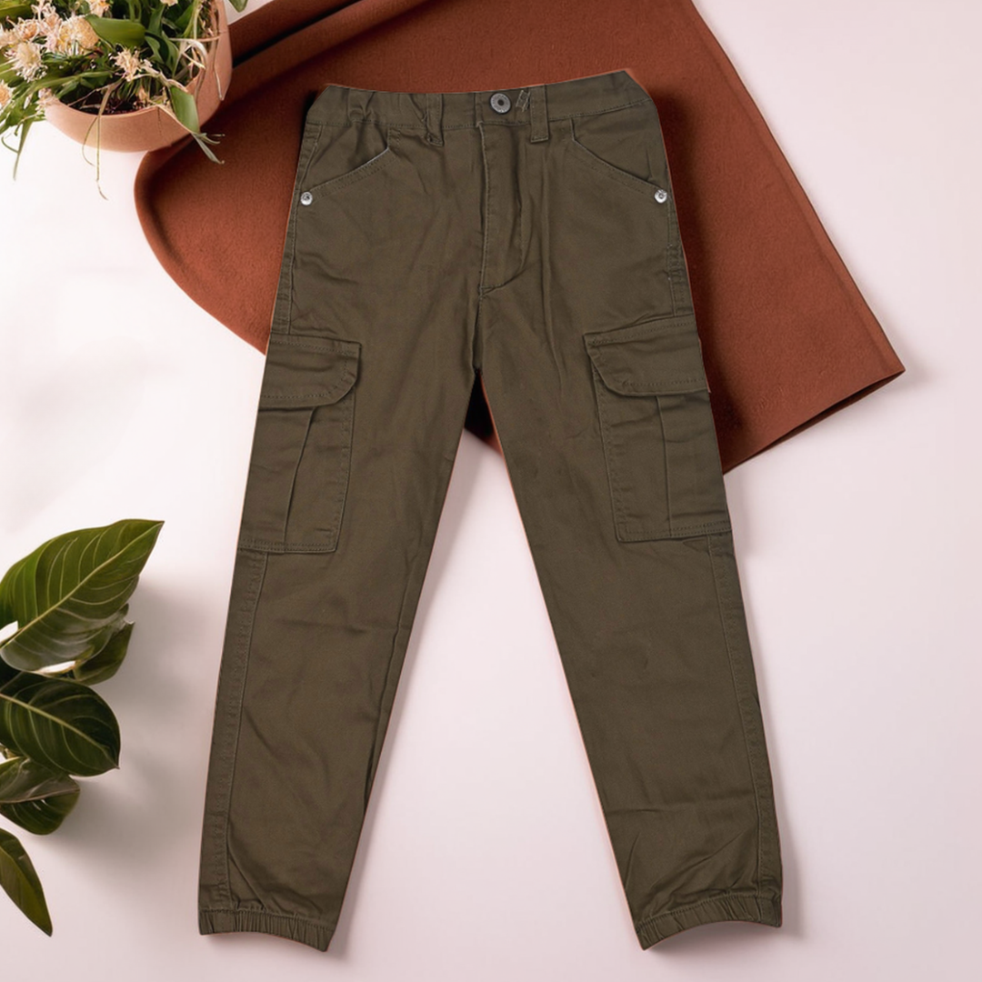 Kids' Green Joggers – Comfy & Stylish for Everyday Wear