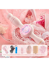 Rechargeable Kids Bubble Bath Brush – Candy Design with Accessories