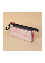 ✨ Transparent Zipper Pencil Pouch – Stylish & Durable Stationery Case