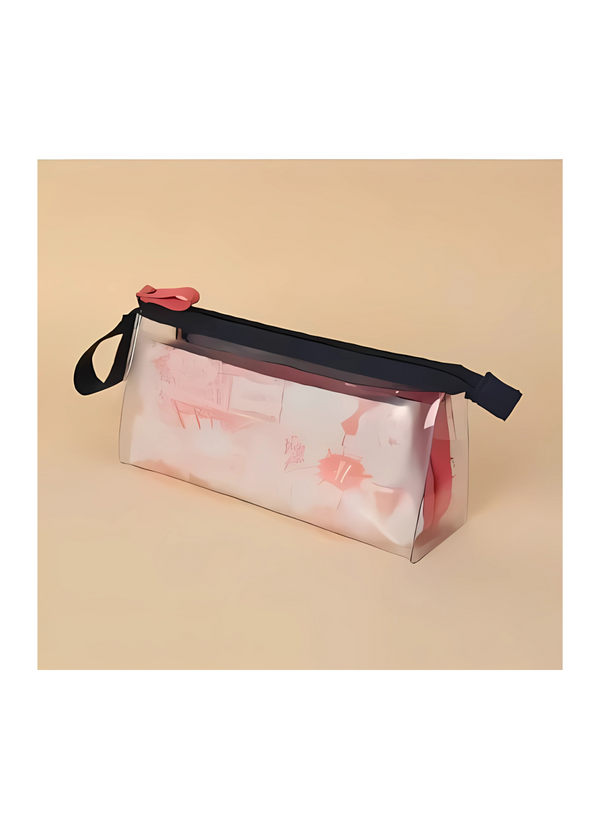 ✨ Transparent Zipper Pencil Pouch – Stylish & Durable Stationery Case