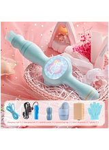 Rechargeable Kids Bubble Bath Brush – Candy Design with Accessories