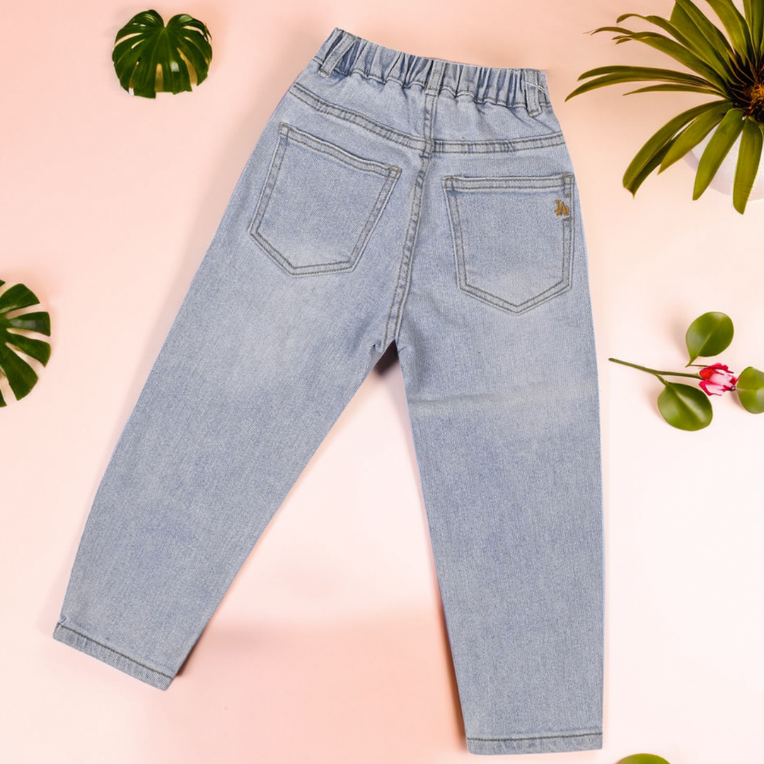 Kids' Light Blue Jeans – Stylish & Comfortable Everyday Denim