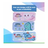 Cartoon Themed Kids Pencil Box – Elephant | Mermaid Cat | Dinosaur