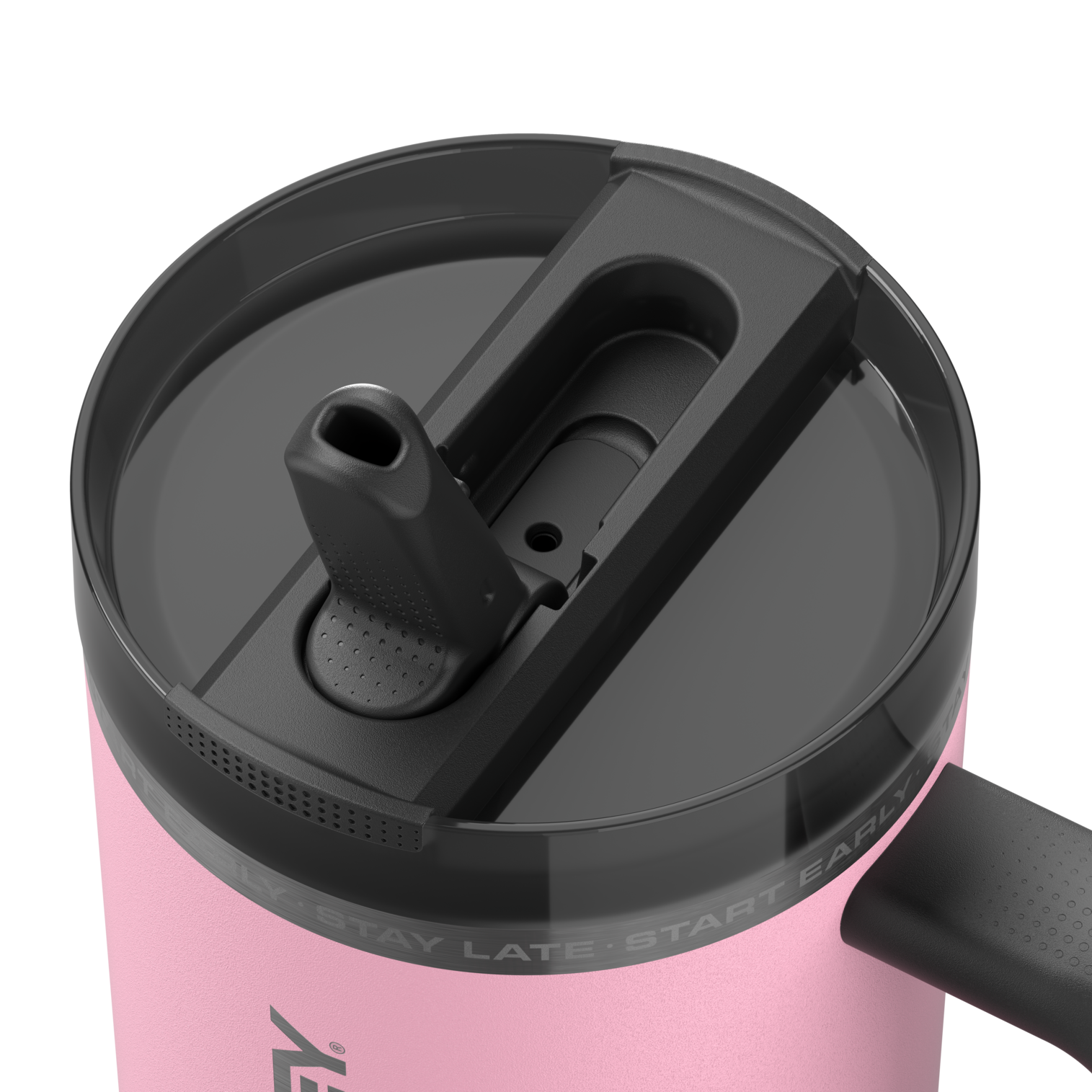 Messi x Stanley Quencher ProTour Flip Straw Tumbler | 40 OZ - Messi GOAT Pink