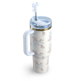 Stanley x LoveShackFancy | 40 OZ | Rosa Beaux Pink & Rosa Beaux Blue | Oversized Bow Signature Tumbler