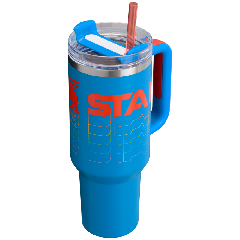 Reverb Quencher H2.0 FlowState™ Tumbler | 40 oz – Vivid Violet, Black, Frost, Azure