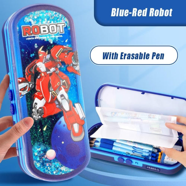 Robot – A stylish pencil case featuring a robot design, perfect for kids.